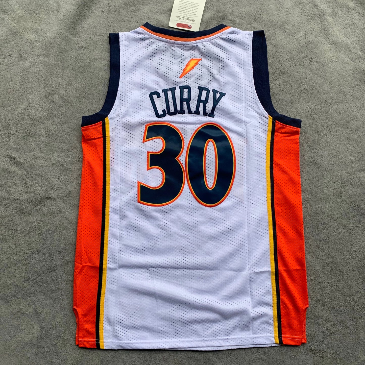 Curry No. 30 warrior retro jersey NBA