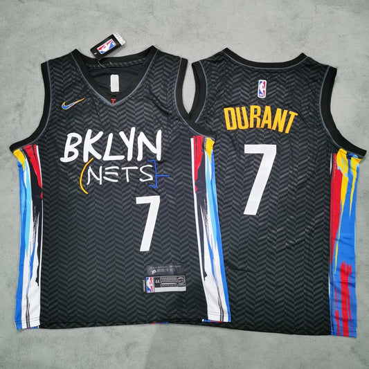 Kevin Durant No. 7 Brooklyn nets jersey NBA